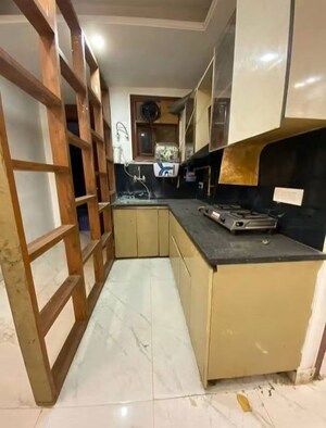Kitchen in 3 BHK Apartment at Chattarpur – for Rent