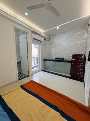 Kitchen in 1 BHK Builder Floor at Malviya Nagar – for Rent