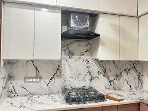 Kitchen in 1 BHK Builder Floor at Malviya Nagar – for Rent
