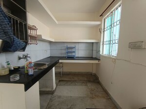 Kitchen in 1 BHK Builder Floor at Malviya Nagar – for Rent