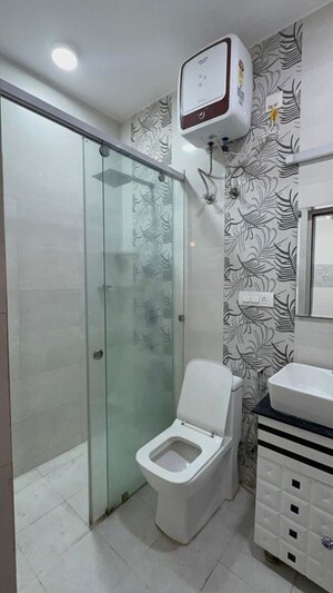 Bathroom in 3 BHK Builder Floor at Chittaranjan Park – for Rent
