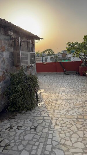 Balcony in 1 BHK Builder Floor at Malviya Nagar – for Rent