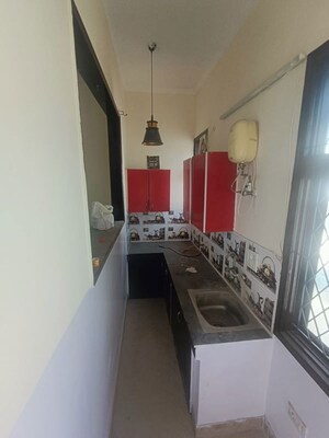 Kitchen in 1 BHK Builder Floor at Malviya Nagar – for Rent