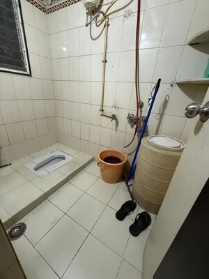 Bathroom in 2 BHK Apartment at Magarpatta Grevillea, Hadapsar – for Rent