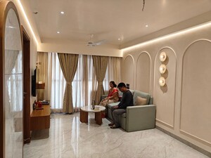 Living Room in 2 BHK Apartment at Antariksh Ace, Bandra East – for Rent