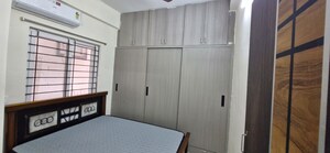 Bedroom in 1 BHK Builder Floor at Kondapur – for Rent