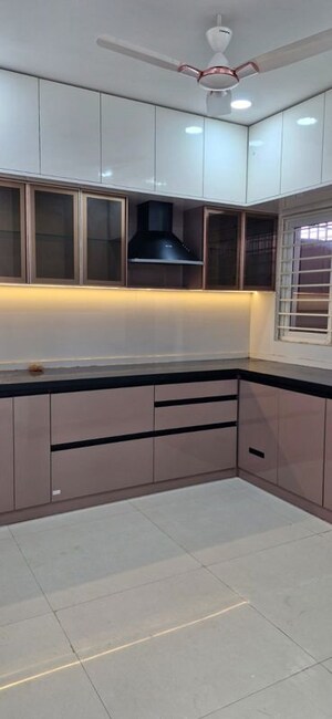 Kitchen in 3 BHK Builder Floor at Kondapur – for Rent