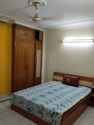 Bedroom in 3 BHK Builder Floor at Kalkaji – for Rent