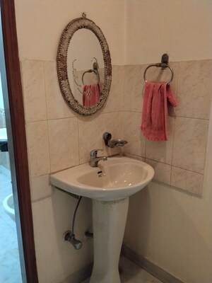 Bathroom in 3 BHK Builder Floor at Kalkaji – for Rent