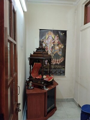 Living Room in 3 BHK Builder Floor at Kalkaji – for Rent