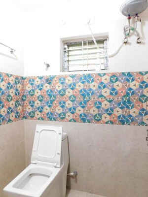 Bathroom in 2 BHK Builder Floor at Kondapur – for Rent