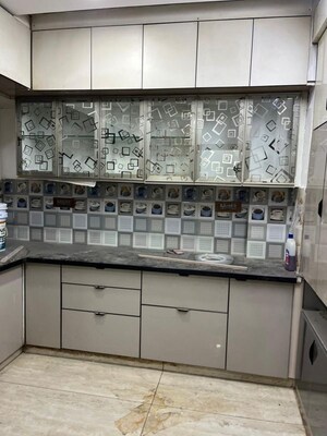 Kitchen in 3 BHK Apartment at Venkat Enclave Hitech City, Hi Tech City – for Rent