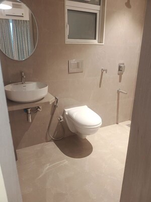 Bathroom in 3 BHK Apartment at SKD Pinnacolo, Mira Road – for Rent