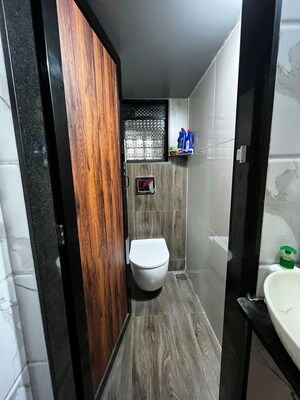 Bathroom in 1 BHK Apartment at Dedhia Golden Park II, Kalyan West – for Sale