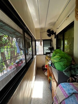 Balcony in 1 BHK Apartment at Dedhia Golden Park II, Kalyan West – for Sale