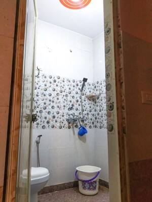Bathroom in 2 BHK Builder Floor at Palam Vihar Extension – for Rent