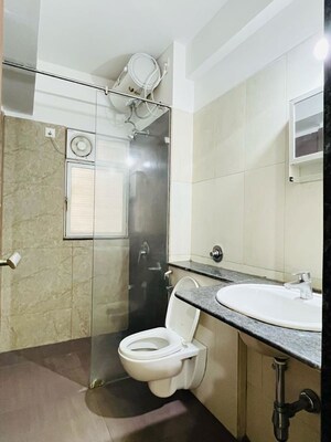 Bathroom in 3 BHK Apartment at Gera Song Of Joy, Kharadi – for Sale