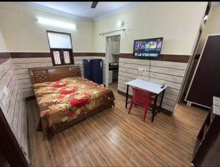 Bedroom, allure-raj-villa 1 RK 600 Sq.Ft. Apartment In Sector 14 Gurgaon 10470629