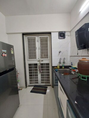 Kitchen in 2 BHK Apartment at Prasun Sarvam, Kharadi – for Rent