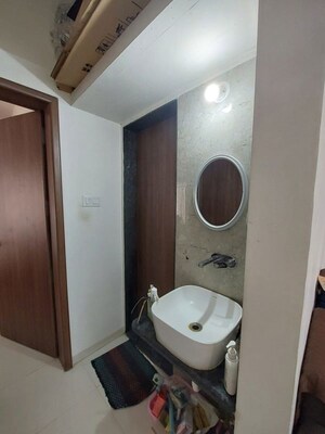 Bathroom in 2 BHK Apartment at Prasun Sarvam, Kharadi – for Rent