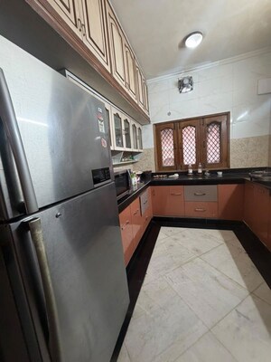 Kitchen in 3 BHK Builder Floor at Sector 17a – for Rent