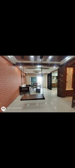Living Room in 3 BHK Apartment at Rajapushpa Regalia, Kokapet – for Sale