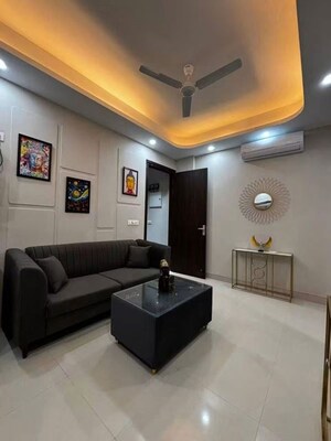 Living Room in 2 BHK Apartment at Chattarpur – for Rent