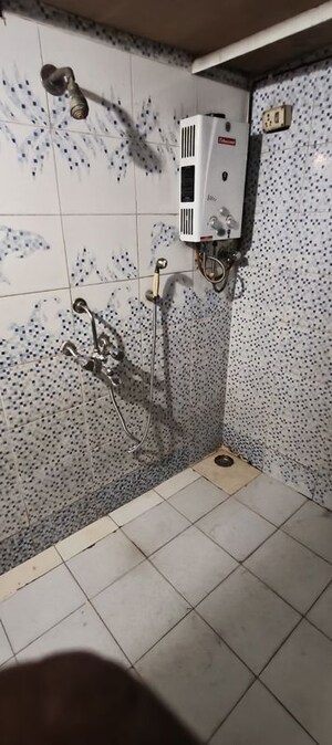 Bathroom in 2 BHK Apartment at Vrindavan CHS Vashi, Sanpada – for Rent