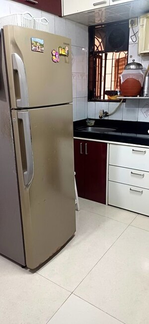 Kitchen in 1.5 BHK Apartment at Pramukh Palace, Borivali West – for Rent