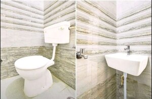 Bathroom in 3 BHK Apartment at Butler Colony – for Rent