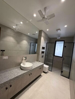 Bathroom in 4 BHK Builder Floor at Sector 15 – for Sale
