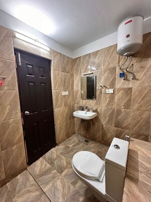 Bathroom in 2 BHK Apartment at Ladpur – for Sale