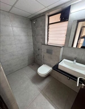 Bathroom in 2 BHK Apartment at Mahindra Alcove, Chandivali – for Rent