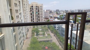 Balcony in 2 BHK Apartment at Kamalraj Datta Vihar, Moshi – for Rent