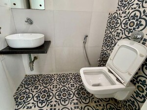 Bathroom in  Office Space at Wagle Trade Square, Wagle Industrial Estate – for Rent