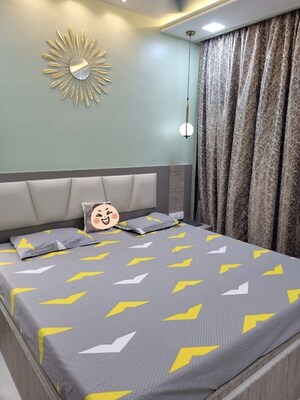 Bedroom in 2 BHK Apartment at Runwal Eirene, Balkum Pada – for Sale