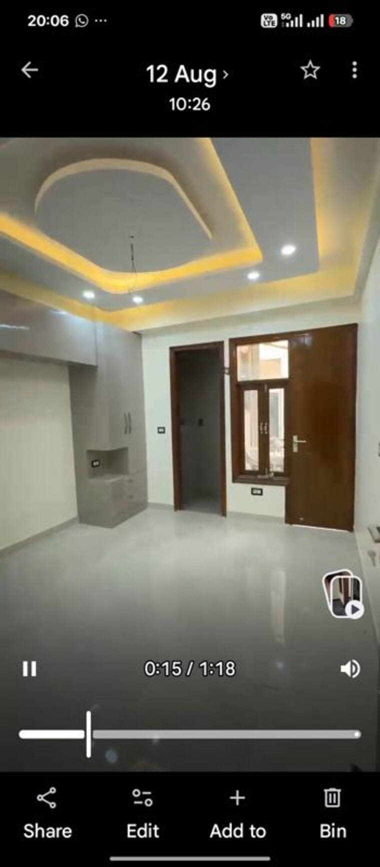 Room, rwa-apartments-sector-73 3 Bedroom 1350 Sq.Ft. Builder Floor In Sector 73 Noida 10598261