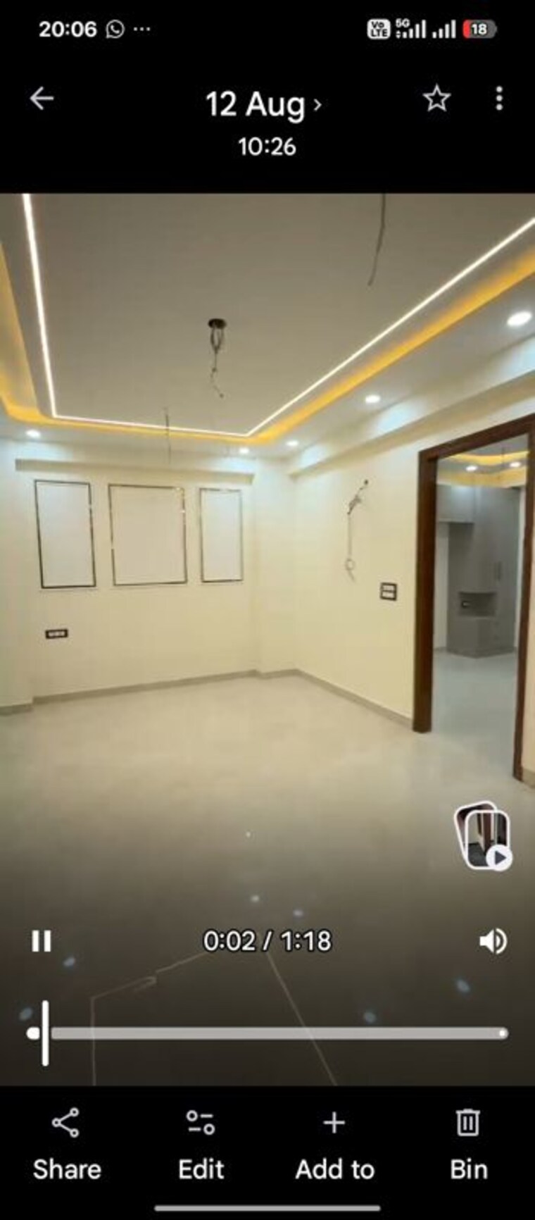 Room, rwa-apartments-sector-73 3 Bedroom 1350 Sq.Ft. Builder Floor In Sector 73 Noida 10598261