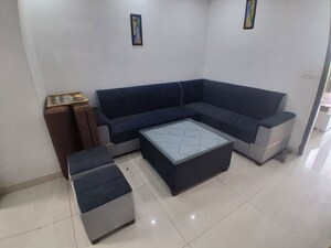 Living Room in 3 BHK Apartment at Highland Park Chandigarh, Bhabat – for Rent