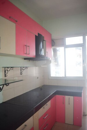 Kitchen in 3 BHK Apartment at Unitech Heights, Rajarhat New Town – for Rent