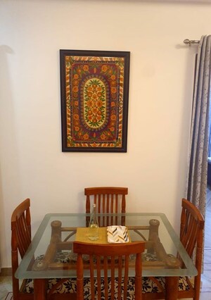 Living Room in 3 BHK Builder Floor at Sector 15 – for Rent