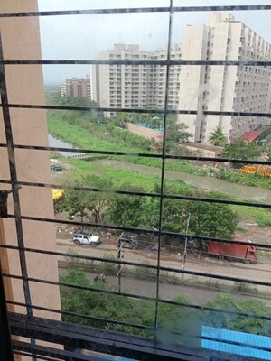 Balcony in 2 BHK Apartment at Rustomjee Avenue D1, Virar West – for Rent