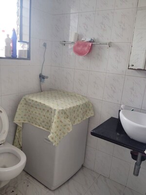 Bathroom in 2 BHK Apartment at Vaikunth Apartment Bandra, Bandra West – for Rent