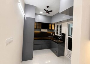 Kitchen in 3 BHK Apartment at Prestige Beverly Hills, Kokapet – for Rent