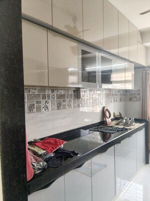 Kitchen in 2 BHK Apartment at Swaroop Residency, Ghatkopar East – for Sale