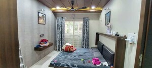 Bedroom in 3 BHK Apartment at KFP Chesterfield, Dhanori – for Rent