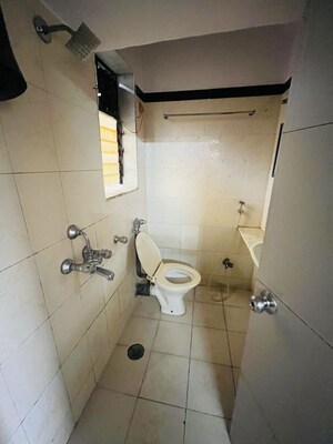 Bathroom in 1 BHK Apartment at Jyoti Complex, Goregaon East – for Rent