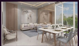 Living Room in 3.5 BHK Apartment at Saan Verdante, Sector 95 – for Sale