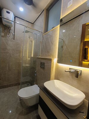 Bathroom in 3 BHK Builder Floor at Sector 21 – for Rent