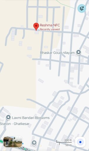  Plot – Map Location View at Sai Nilayam Ghatkesar, Ghatkesar - for Sale